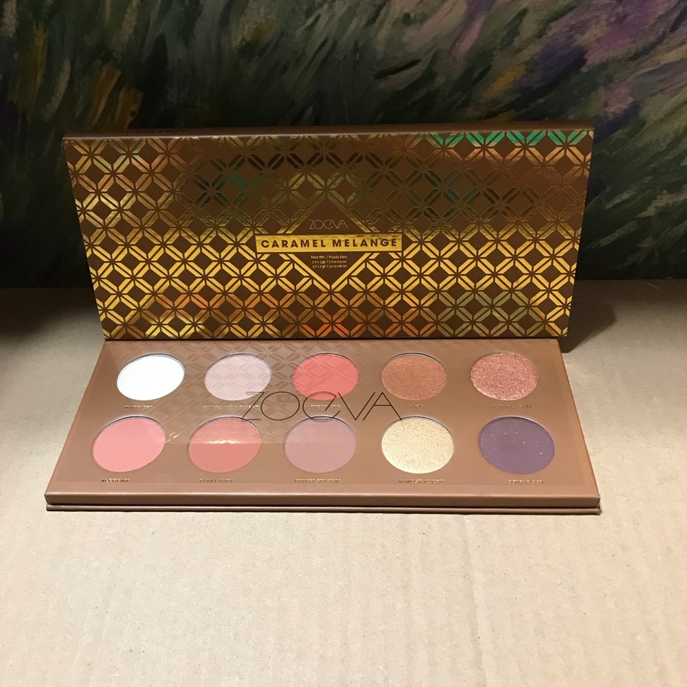ZOEVA Caramel Melange Eyeshadow Palette